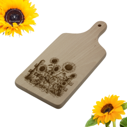 Planche à découper « tournesol »