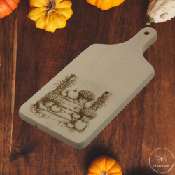 Tagliere "zucca e fiori"