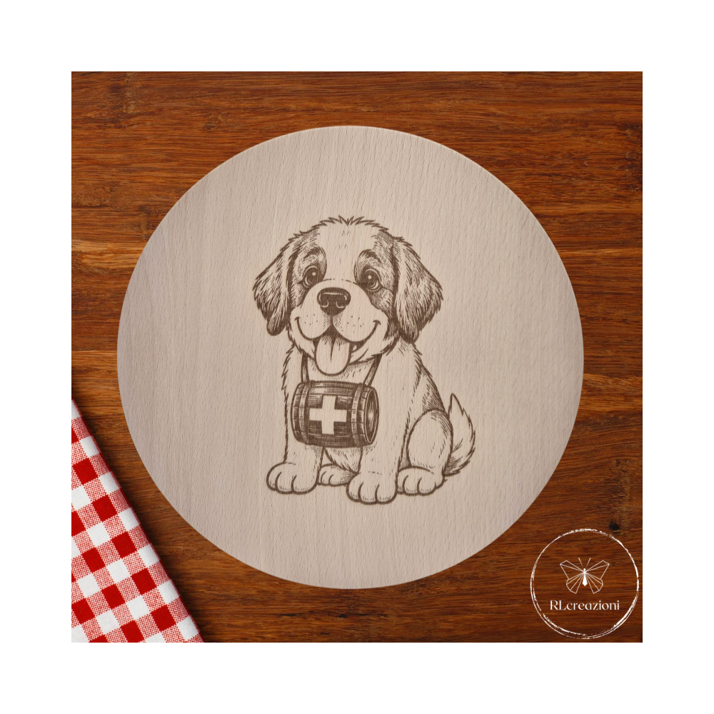 tagliere in legno di faggio. Incisione laser. Personalizzato su richiesta