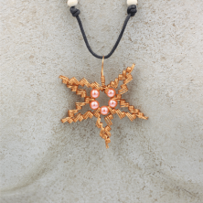 Collana in rame realizzata a mano. Idea regalo. Prodotti artigianali fatti a mano in Ticino