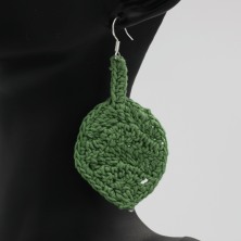 Boucles d'oreilles en coton