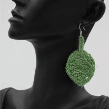 Paire de boucles d’oreilles fait à la main. Idée de cadeau. Fait main