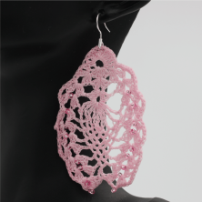 Boucles d'oreilles en coton