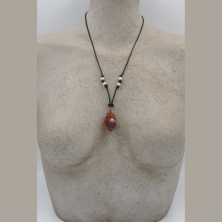 Collier en cuivre fait main, artisanat suisse, tessin