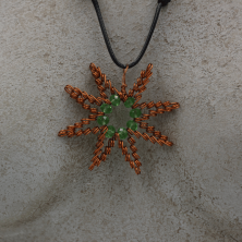 Collana in rame realizzata a mano. Idea regalo. Prodotti artigianali fatti a mano in Ticino