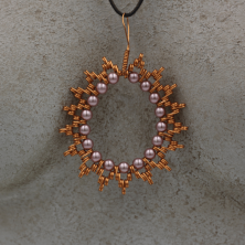 Collana in rame realizzata a mano. Idea regalo. Prodotti artigianali fatti a mano in Ticino
