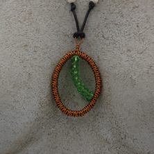 Collana in rame realizzata a mano. Idea regalo. Prodotti artigianali fatti a mano in Ticino
