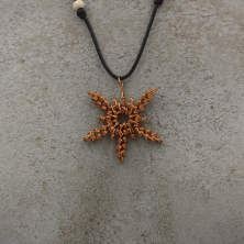 Handgefertigte Kupfer-Halskette. Geschenkidee. Handgefertigt im Tessin