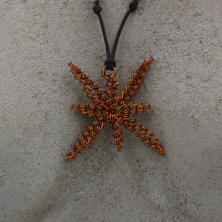 Collana in rame realizzata a mano. Idea regalo. Prodotti artigianali fatti a mano in Ticino