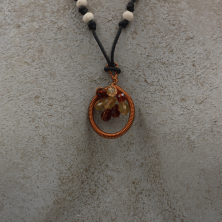 Collana in rame realizzata a mano. Idea regalo. Prodotti artigianali fatti a mano in Ticino