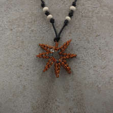 Handgefertigte Kupfer-Halskette. Geschenkidee. Handgefertigt im Tessin