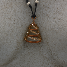Collana in rame realizzata a mano. Idea regalo. Prodotti artigianali fatti a mano in Ticino