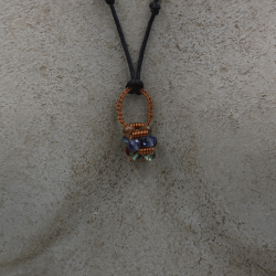 Collana in rame realizzata a mano. Idea regalo. Prodotti artigianali fatti a mano in Ticino