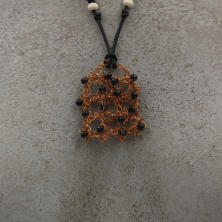 Collana in rame realizzata a mano. Idea regalo. Prodotti artigianali fatti a mano in Ticino