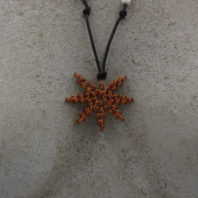 Collana in rame realizzata a mano. Idea regalo. Prodotti artigianali fatti a mano in Ticino