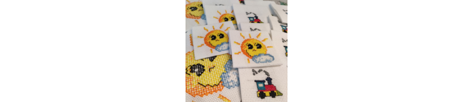 Marques faites à la main pour l'école maternelle